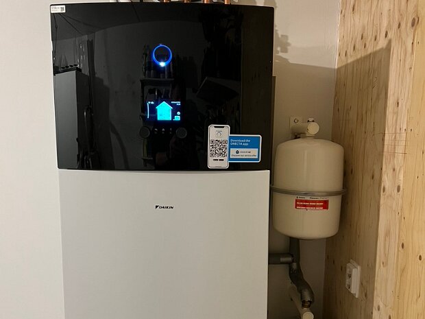 Nieuwe map Daikin All Electric 8kw Enschede